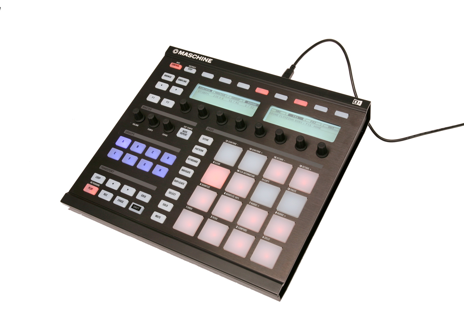 Native Instruments Maschine MK1 | keine 6st Tasten Abdeckung 