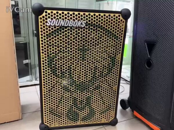 Soundboks 3 Jägermeister Sonderedition Wireless Bluetooth Speaker | Mit Ladegerät  | Zustand: Sehr Gut