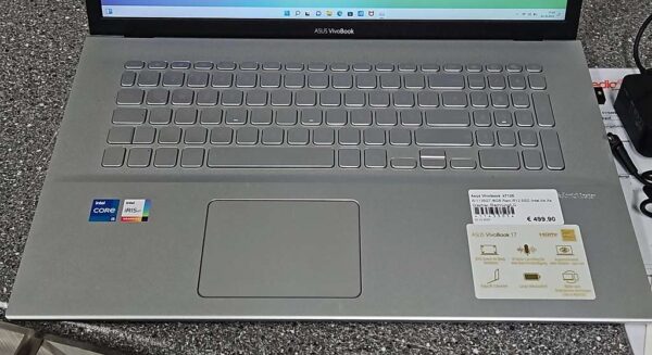 Asus Vivobook  k712E   | i5-1135G7  | 8GB Ram  | 512 SSD  | intel iris Xe Graphisc  | Rechnung | mit Ladegerät  | Zustand: Wie Neu – Bild 4