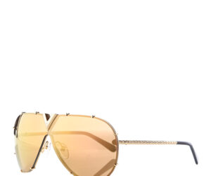 Louis Vuitton Z0896e Brille  | Goldtone Metal Oversized Drive Sunglasses | mit Originalverpackung | Zustand: Sehr Gut